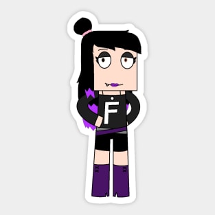 Felicity F Alphabet Lore Fan Kids Sticker